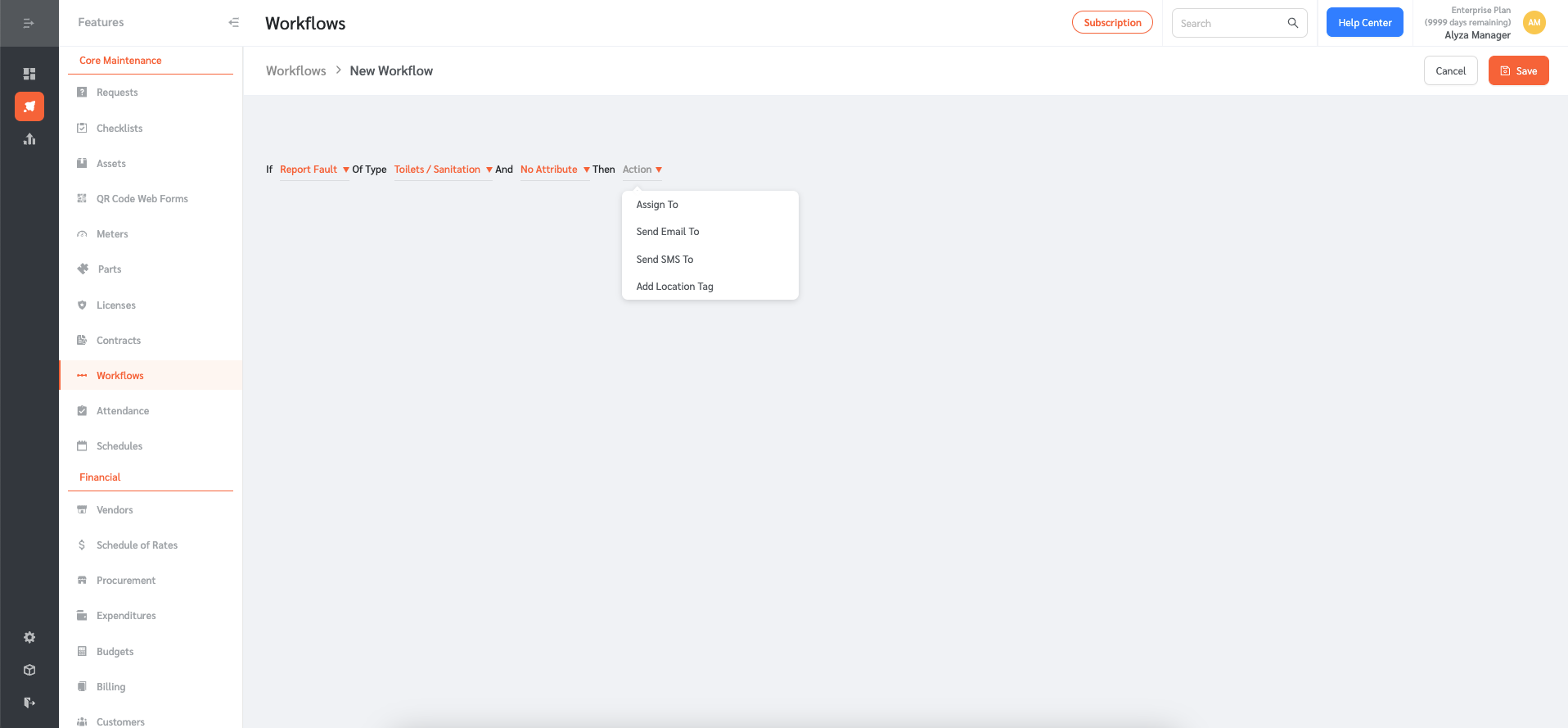 Configuring New & Existing Workflows - FacilityBot - Facilities ...