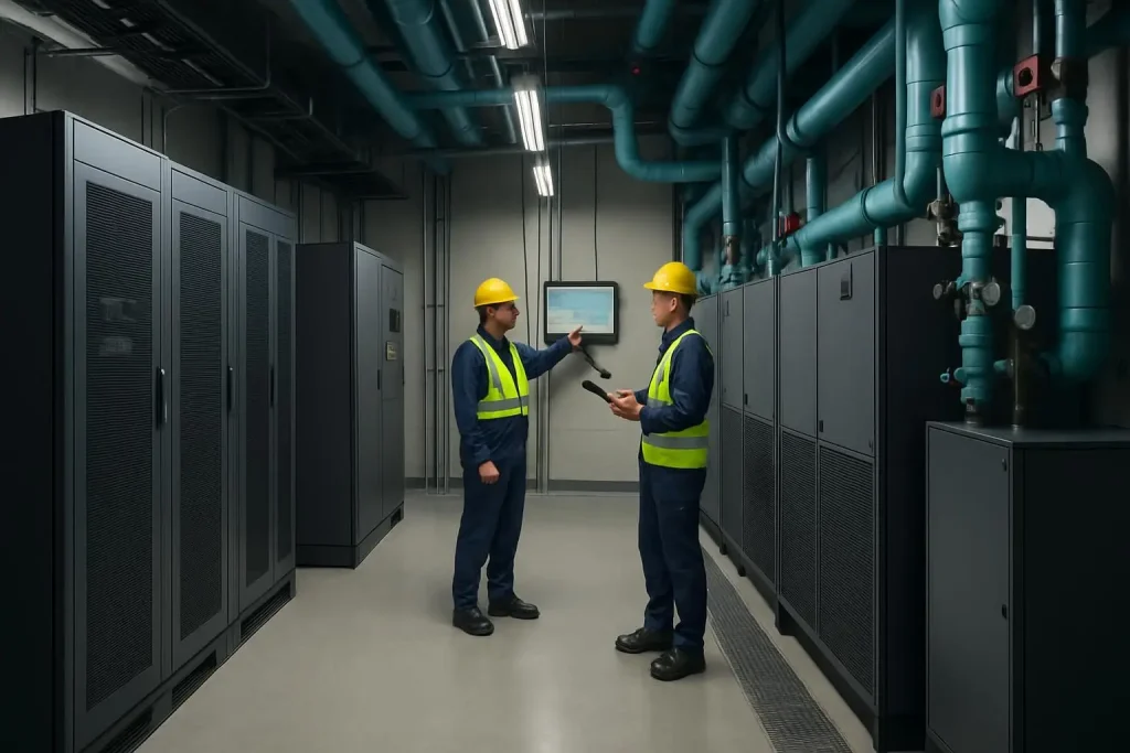 BMS Building Management System and Asset System Management for Data-Centre Power and Energy Performance